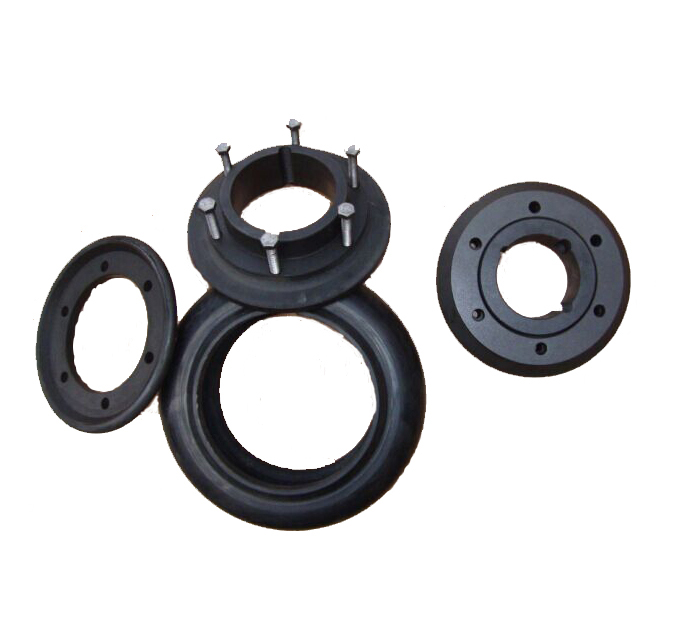 Tyre coupling rubber parts
